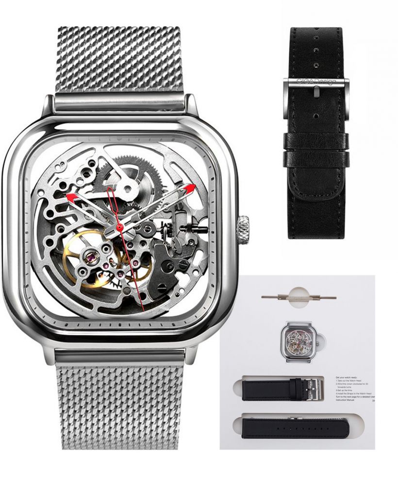 Годинник Чоловічий Ciga Design Full Hollow Skeleton Automatic