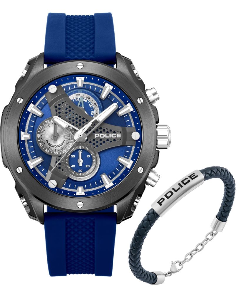 Годинник Чоловічий Police Wyvern Rebel Chronograph SET