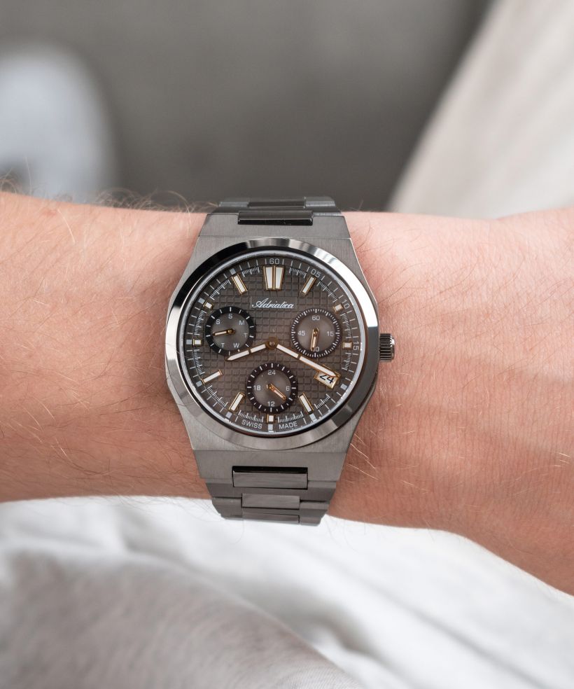 Годинник Чоловічий Adriatica Multifunction