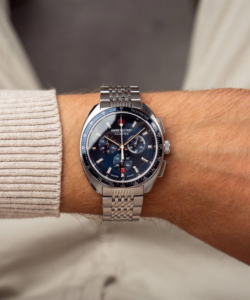 Годинник Чоловічий Swiss Military Hanowa Defender Chronograph
