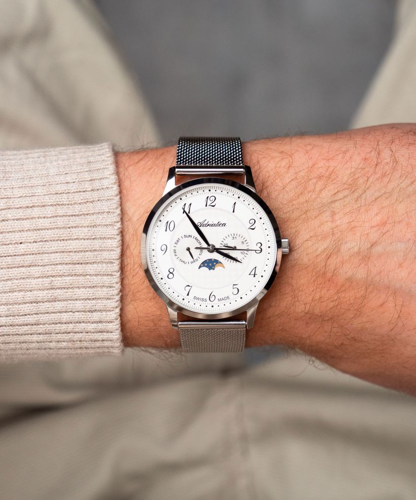 Годинник Чоловічий Adriatica Moonphase