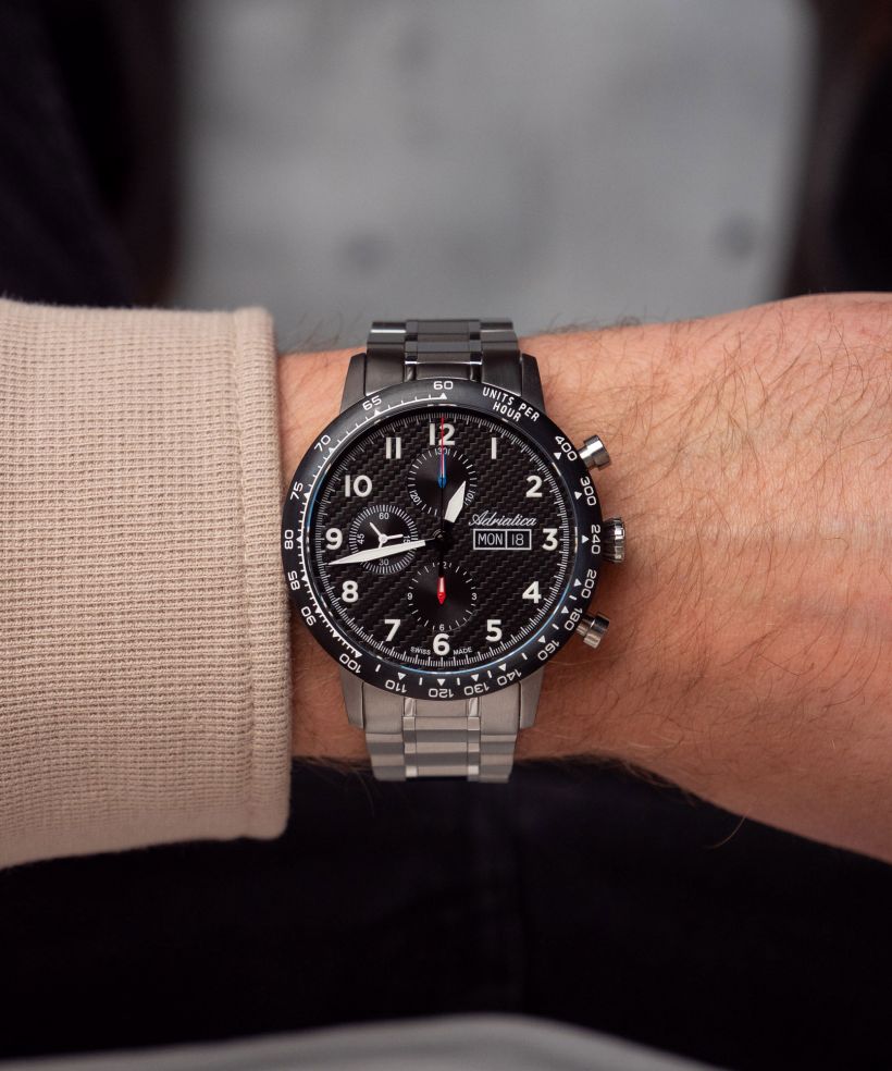 Годинник Чоловічий Adriatica Classic Automatic Chronograf