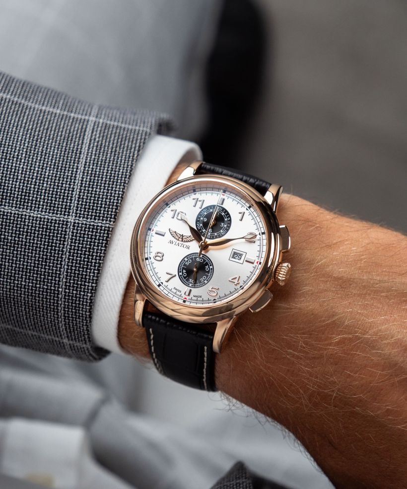 Годинник Чоловічий Aviator Douglas DC-3 Chronograph Limited Edition