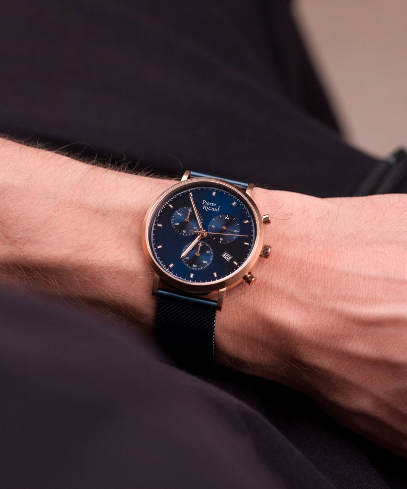 Годинник Чоловічий Pierre Ricaud Chronograph