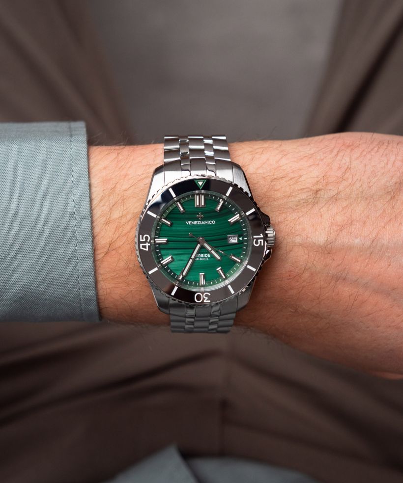 Годинник Чоловічий Venezianico Nereide Malachite