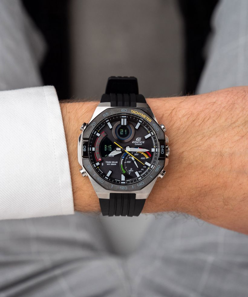 Годинник Чоловічий Casio Edifice Bluetooth Racing Multicolor