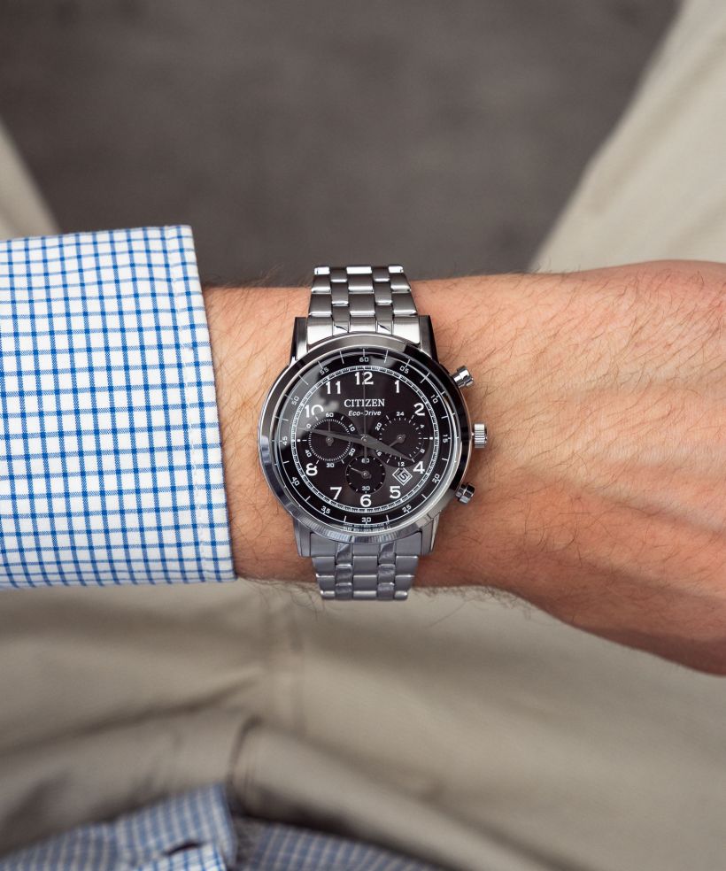 Годинник Чоловічий Citizen Classic Solar Eco-Drive Chronograph