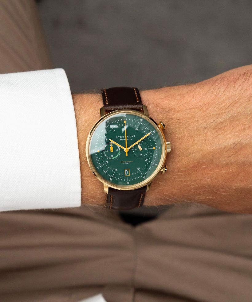 Годинник Чоловічий Sternglas Hamburg Ed Vintage Chronograph
