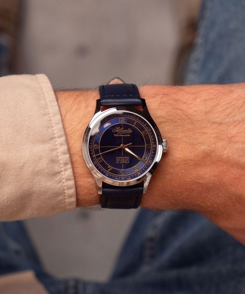 Годинник Чоловічий Atlantic Worldmaster Incabloc Automatic