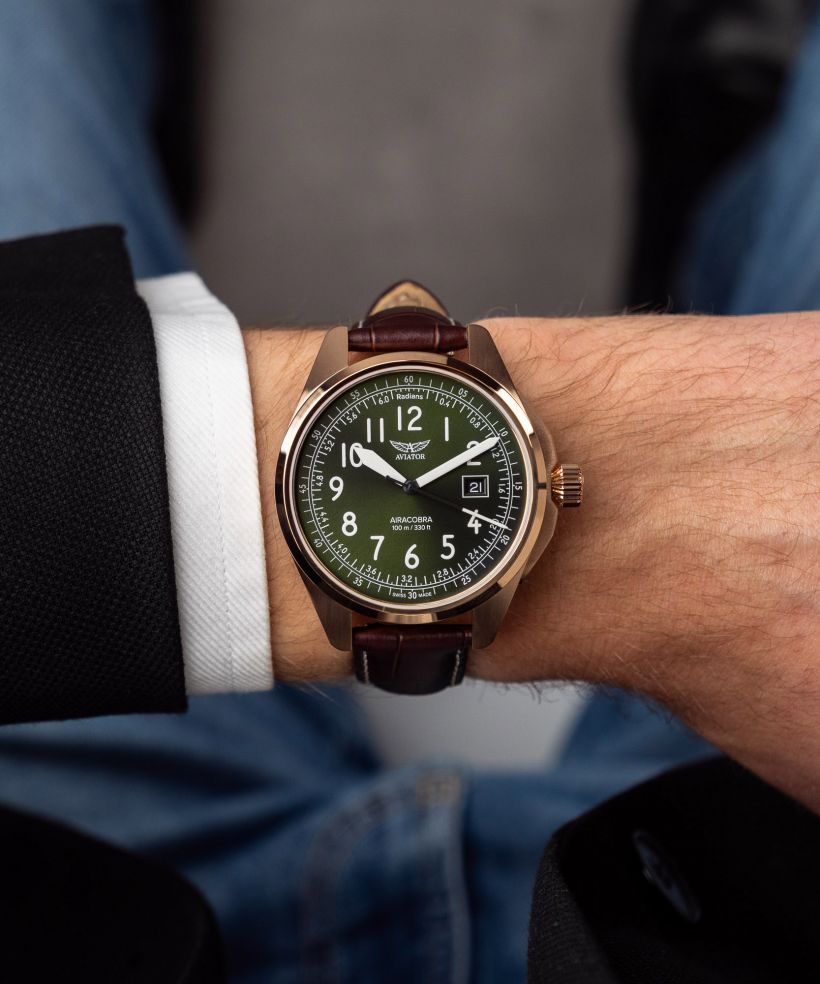 Годинник Чоловічий Aviator Airacobra 43 Type B