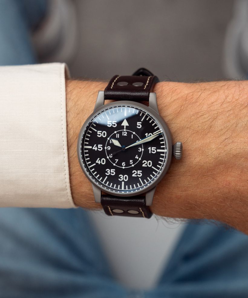 Годинник Чоловічий Laco Flieger Mechanical Leipzig