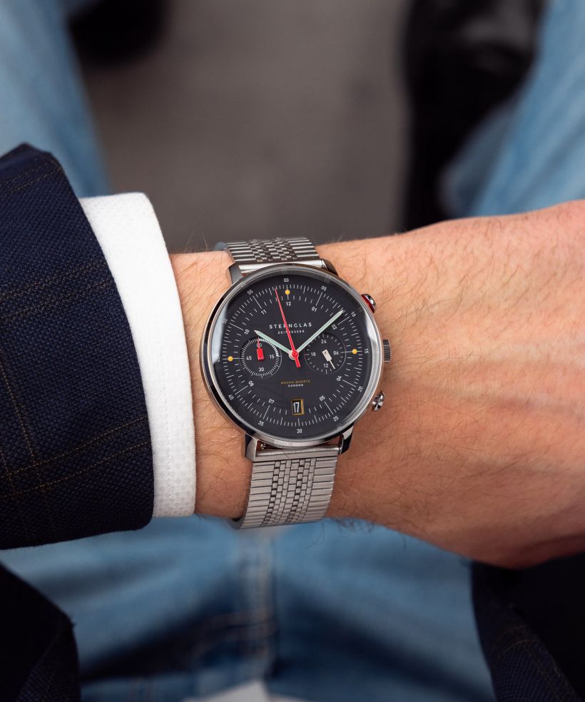 Годинник Чоловічий Sternglas Hamburg Chronograph Limited Edition