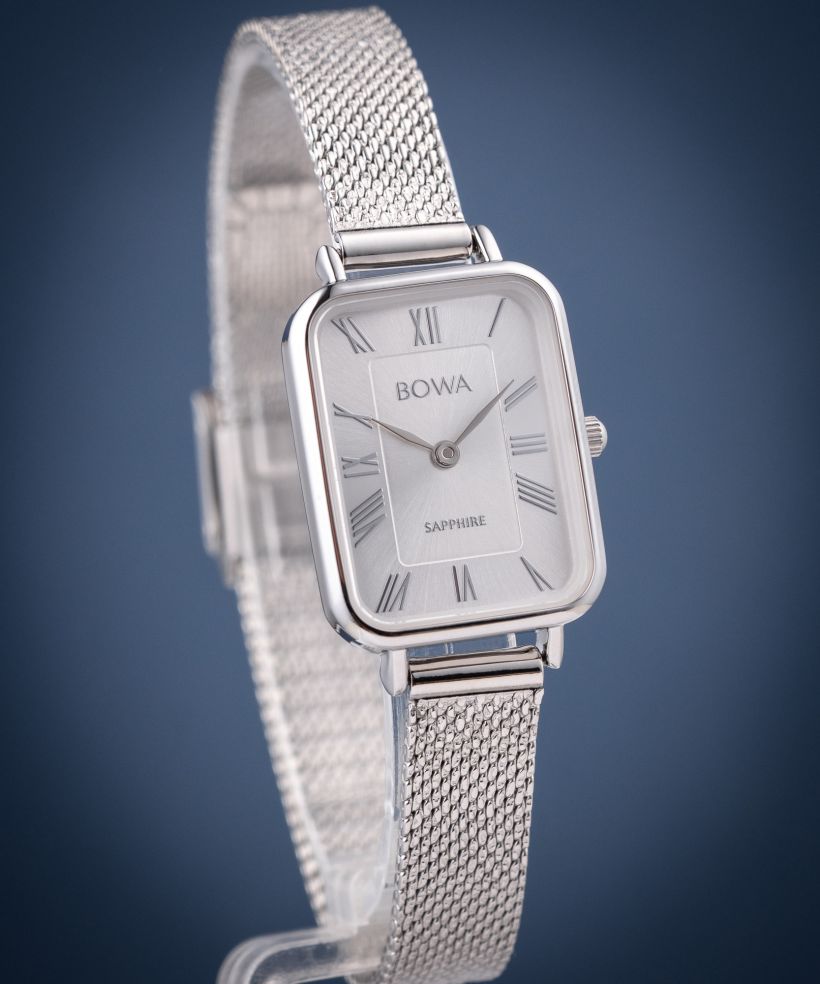 Годинник Жіночий BOWA Dubai Full Silver Mesh 20
