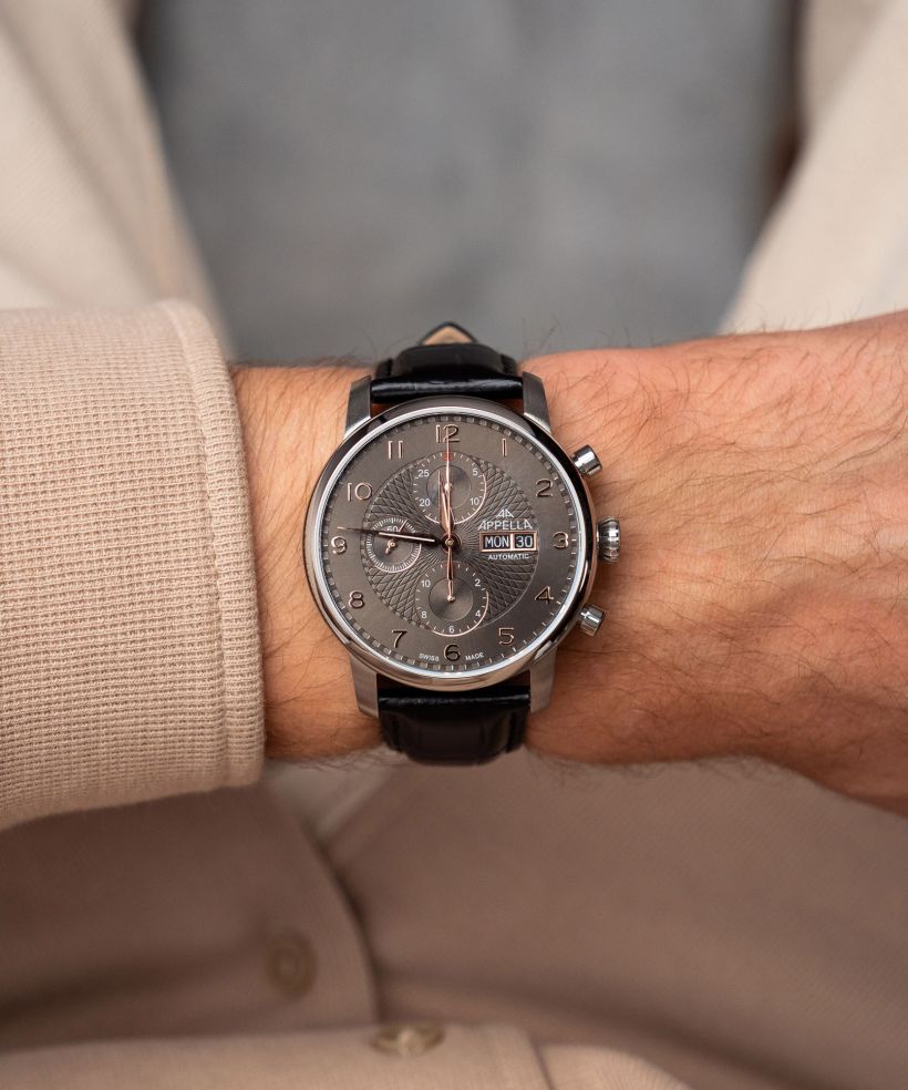 Годинник Чоловічий Appella Classic Automatic Chronograph