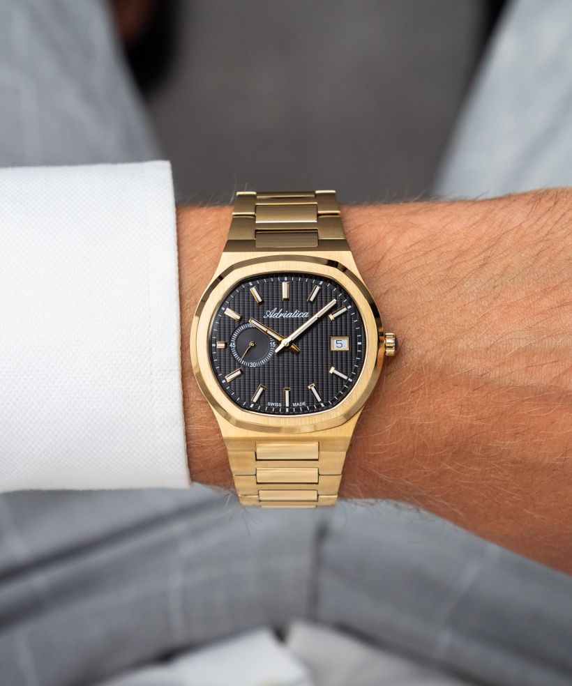 Годинник Чоловічий Adriatica Sapphire Automatic