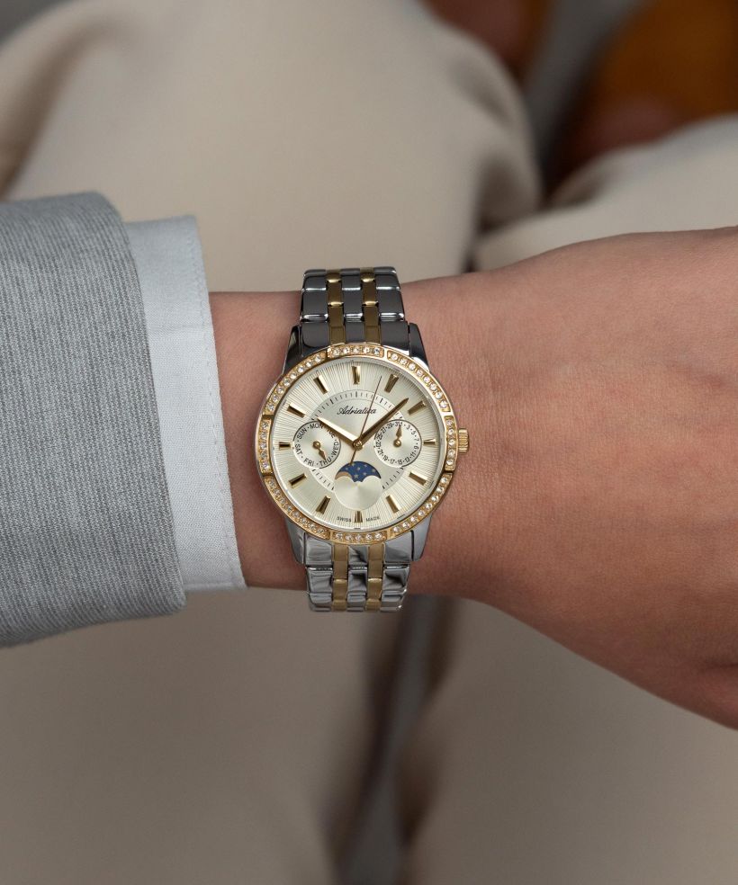 Годинник Жіночий Adriatica Moonphase