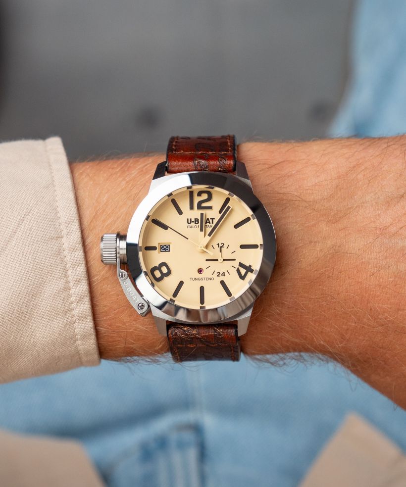 Годинник для Жінок і Чоловіків U-Boat Classico 42 Tungsteno Beige
