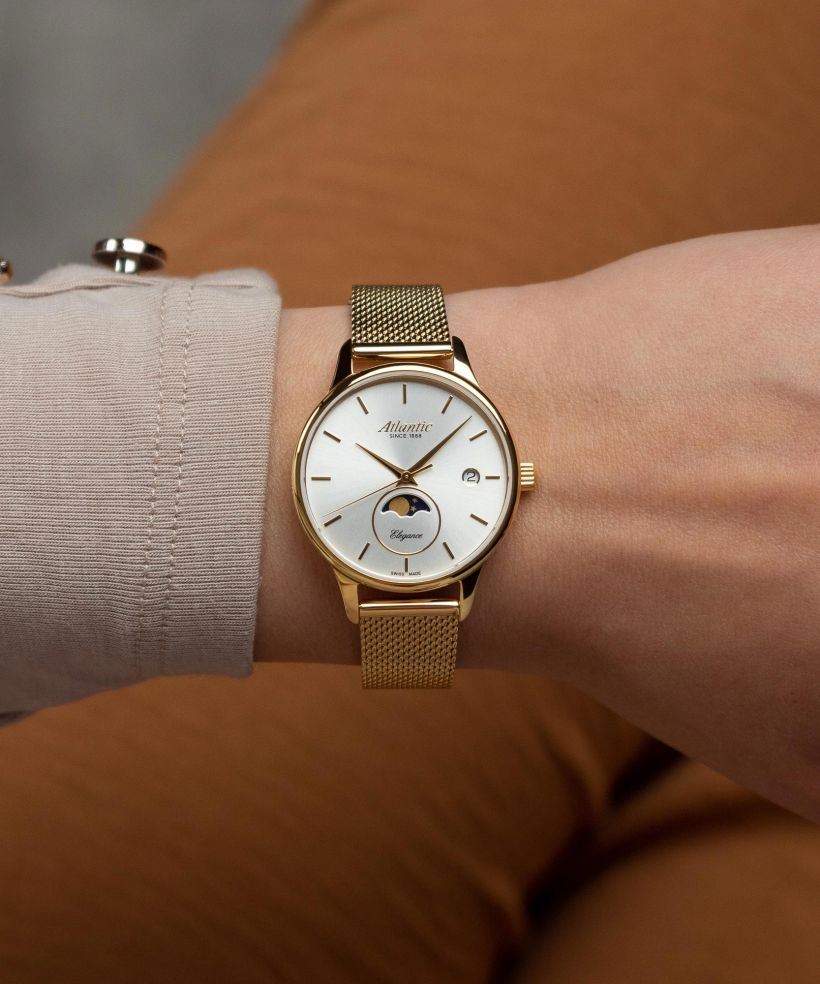 Годинник Жіночий Atlantic Elegance Moonphase