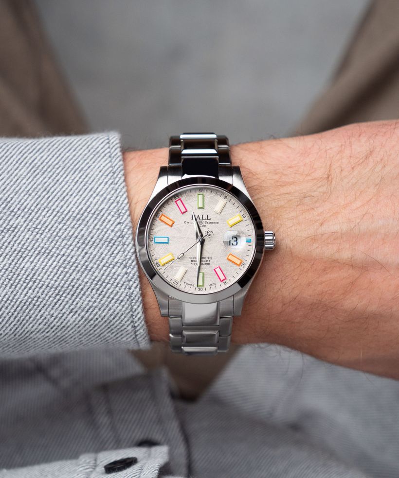 Годинник Чоловічий Ball Engineer III Marvelight Chronometer Meteorite