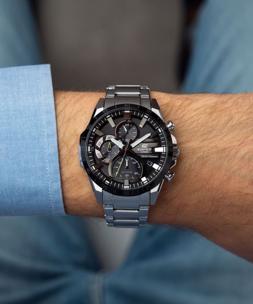 Годинник Чоловічий Casio Edifice Solar Powered Chronograph