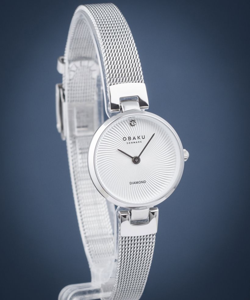 Годинник Жіночий Obaku Diamant Petite Steel