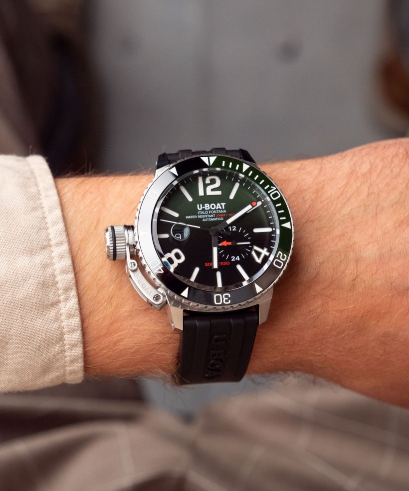 Годинник Чоловічий U-Boat Sommerso Ceramic Green