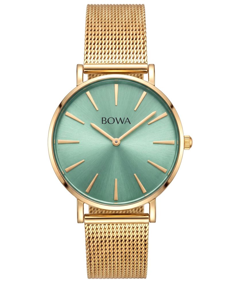 Годинник Жіночий BOWA New York Petite Mint-Gold Mesh 34