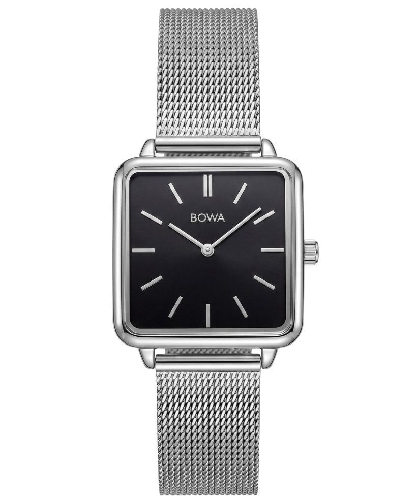 Годинник Жіночий BOWA Vienna Black Silver Mesh 29