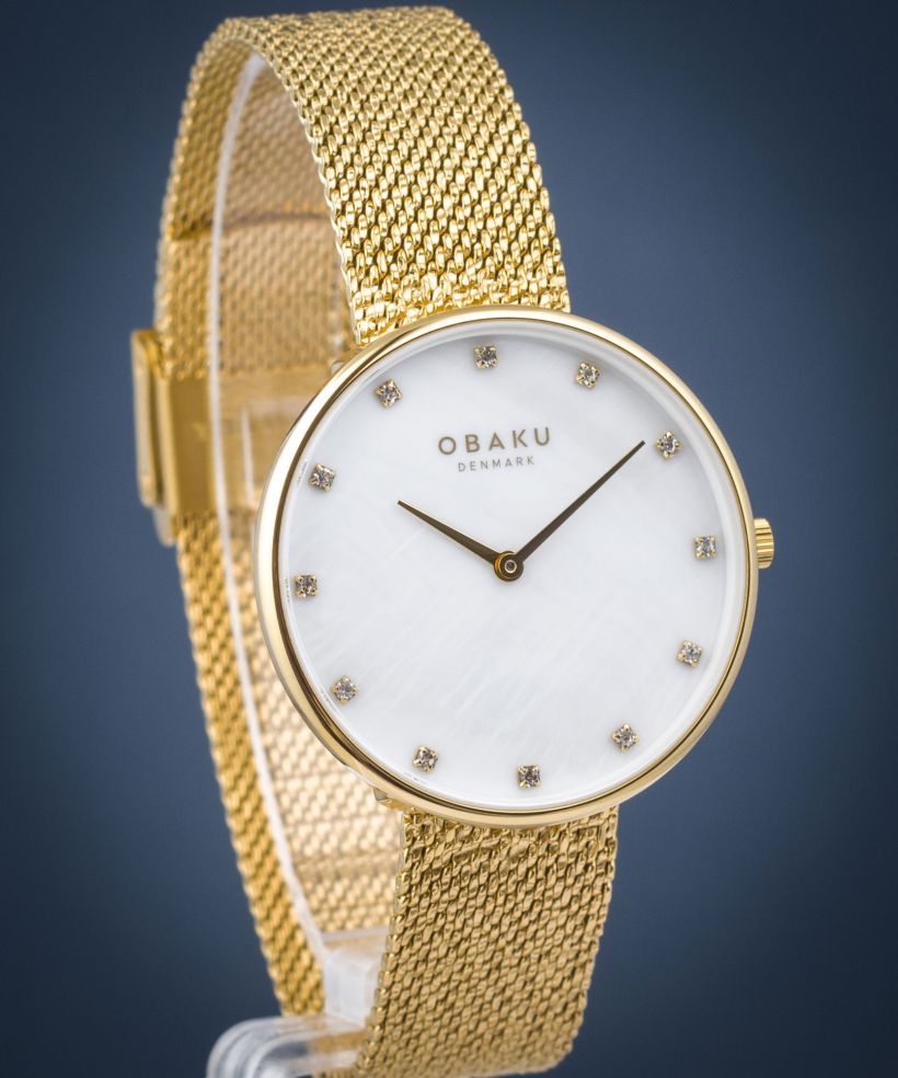 Годинник Жіночий Obaku Glans Golds
