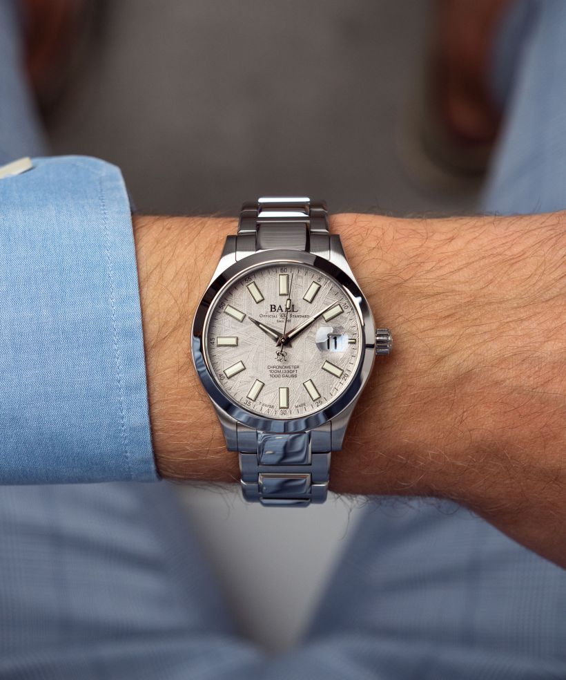 Годинник Чоловічий Ball Engineer III Marvelight Chronometer Meteorite