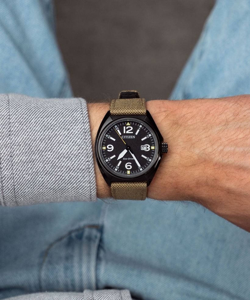 Годинник Чоловічий Citizen Military Solar Eco-Drive