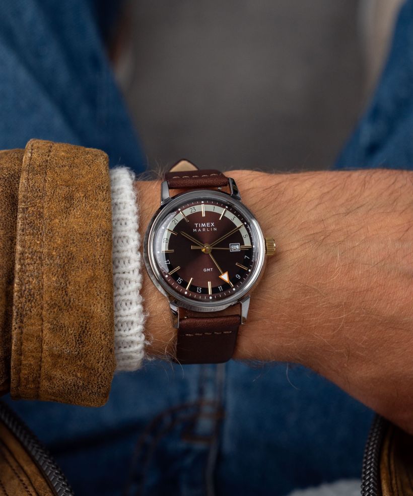 Годинник Чоловічий Timex Marlin Marlin® Gmt