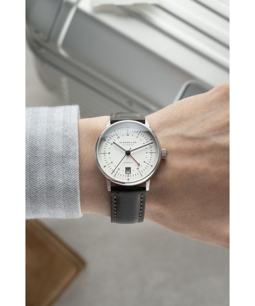 Годинник Чоловічий Sternglas Naos Pro GMT Automatik