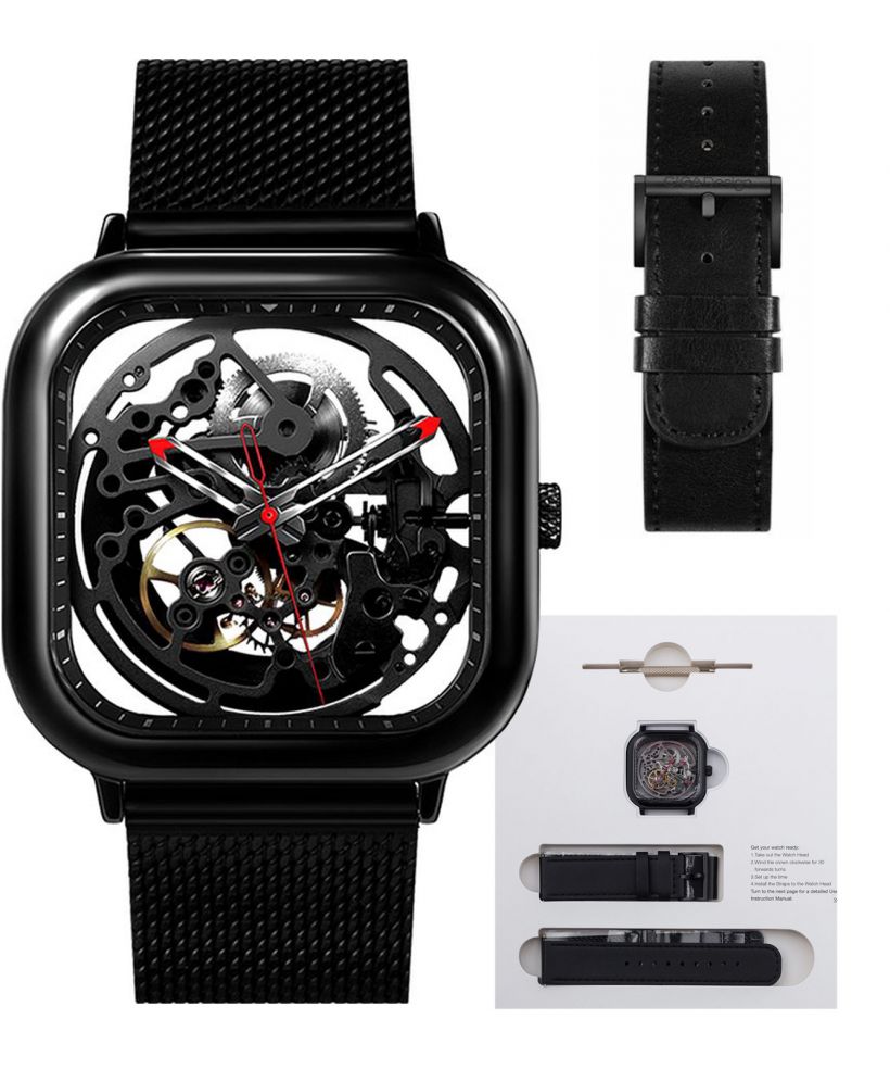 Годинник Чоловічий Ciga Design Full Hollow Skeleton Automatic