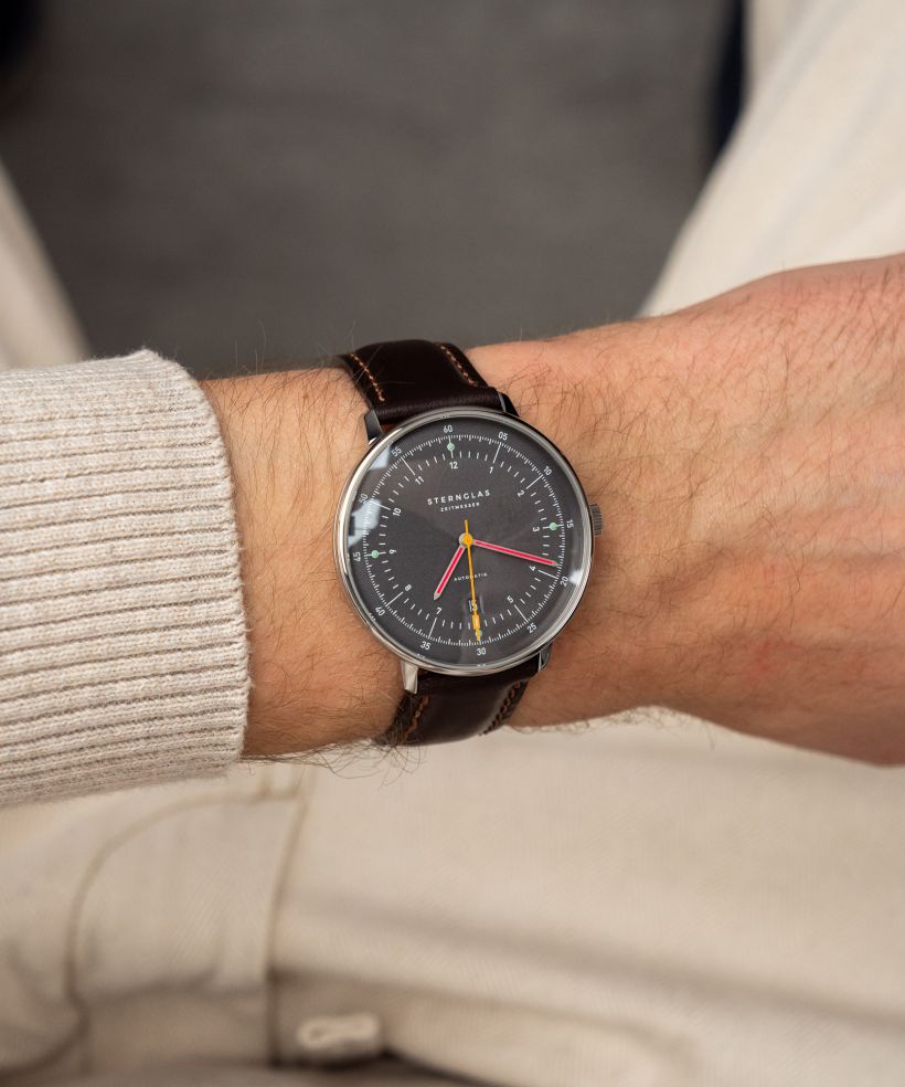 Годинник Чоловічий Sternglas Hamburg Neugraphit Automatic