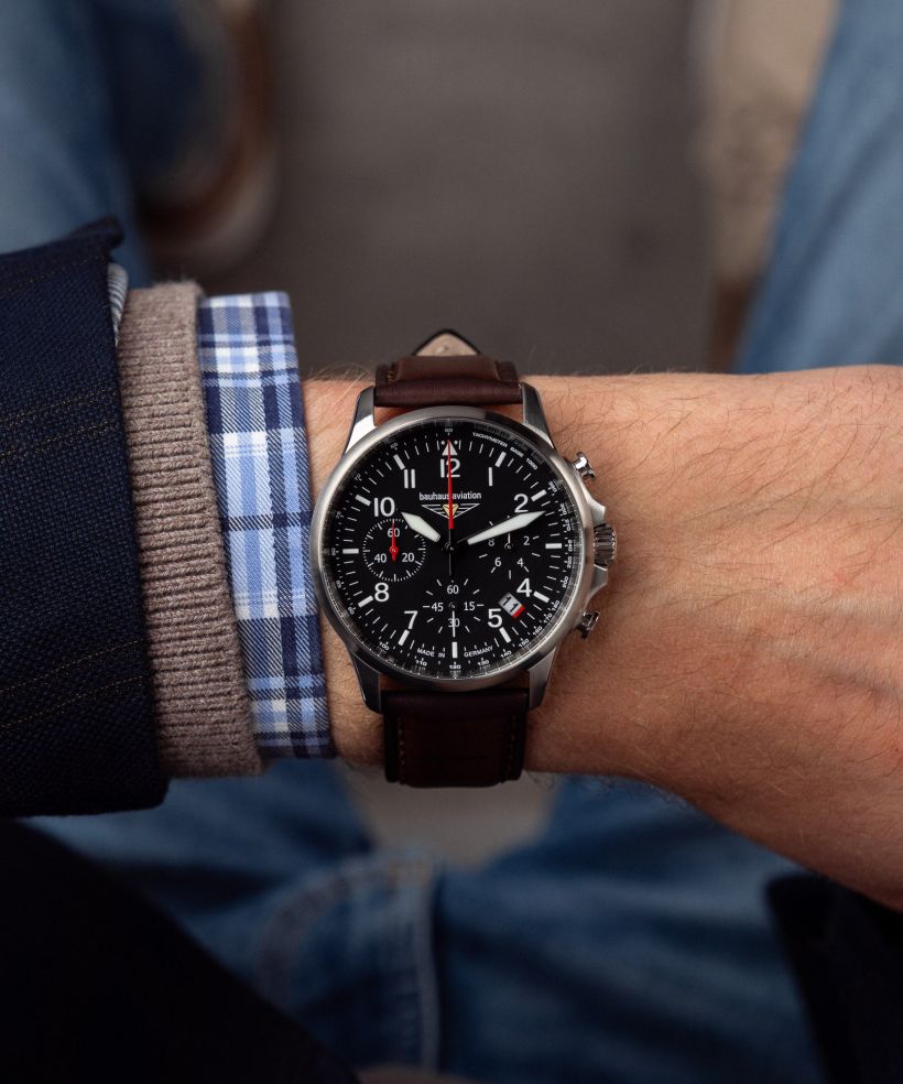 Годинник Чоловічий Bauhaus Aviation Tornado Chronograph