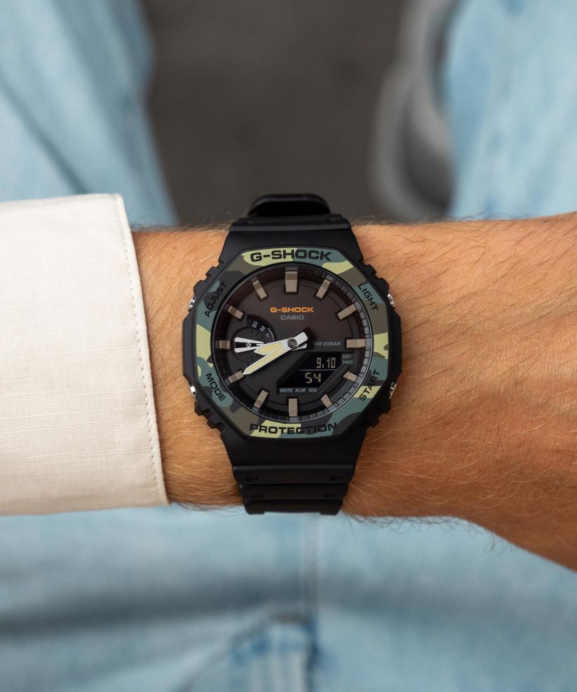 Годинник Чоловічий Casio G-Shock Octagon Original Perfect Balance Carbon Core Guard