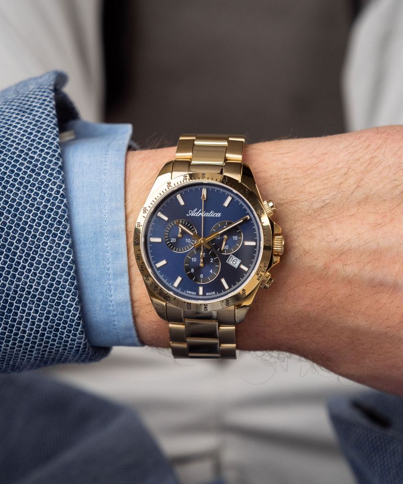 Годинник Чоловічий Adriatica Classic Chronograph