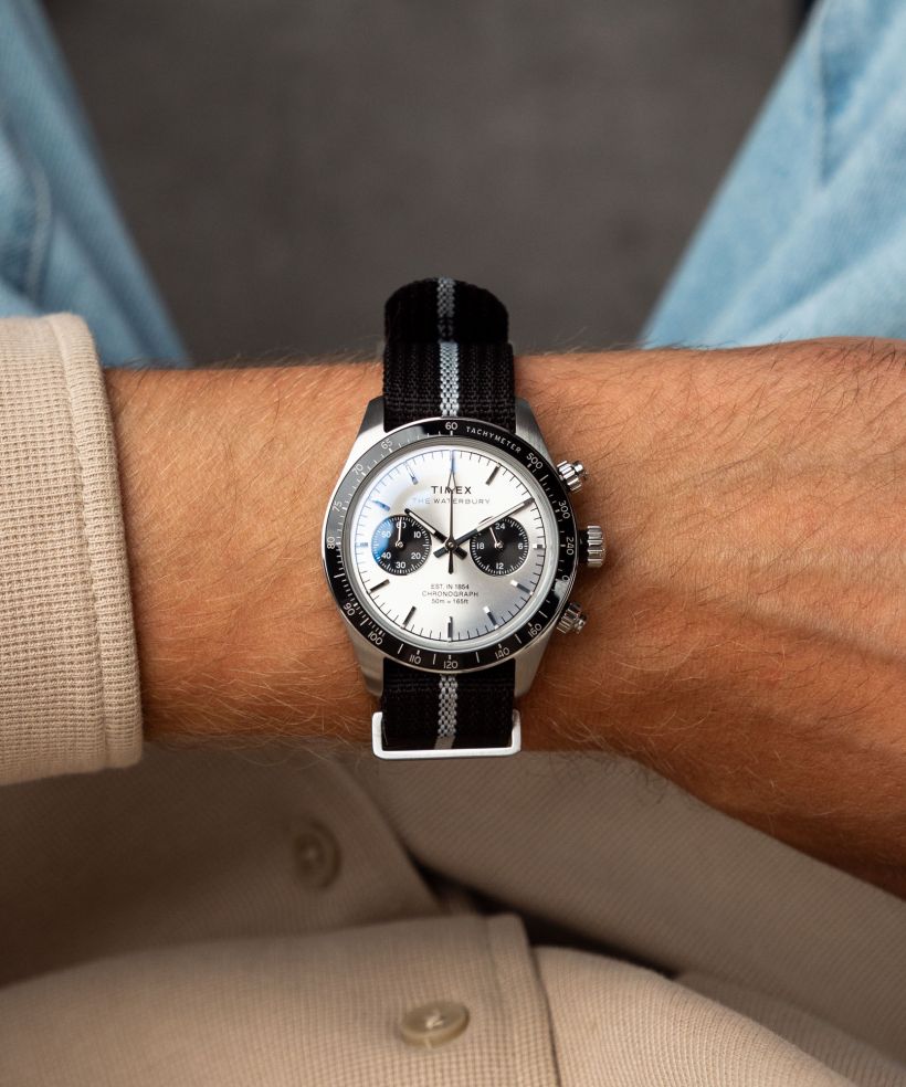 Годинник Чоловічий Timex Waterbury Heritage Chronograph