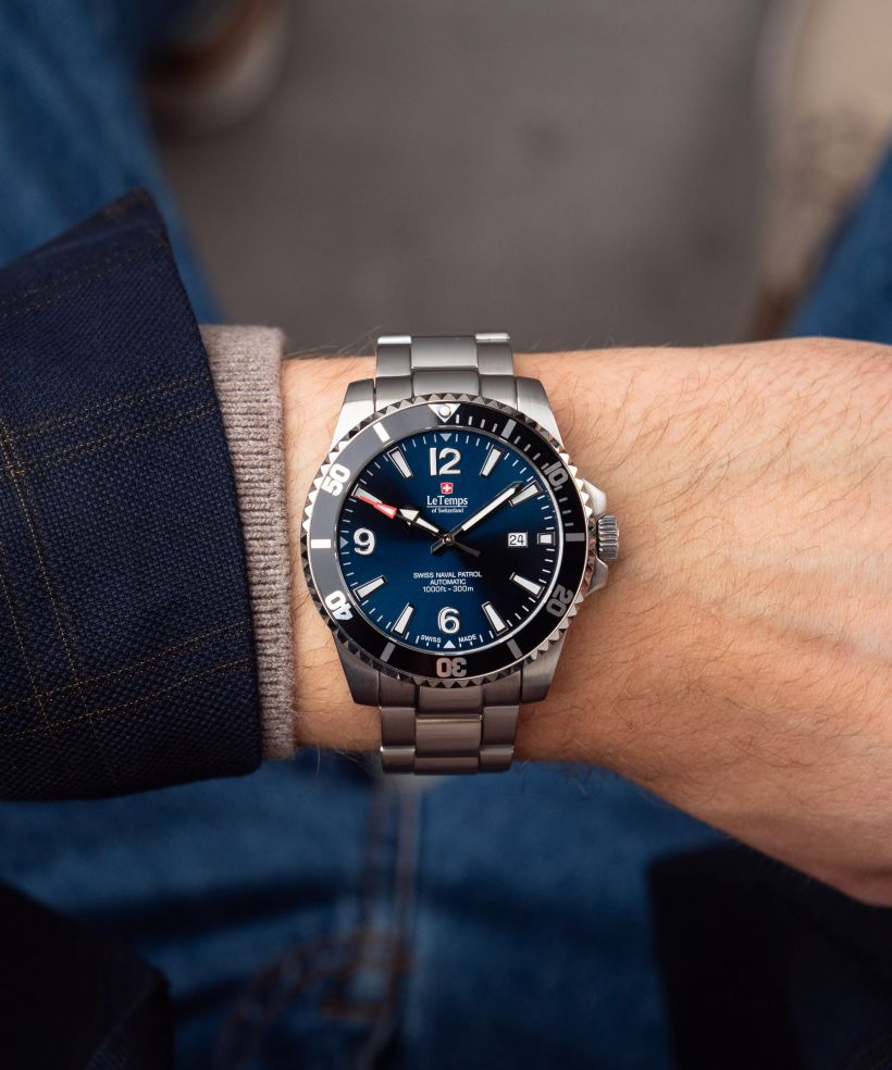 Годинник Чоловічий Le Temps Swiss Naval Patrol Automatic