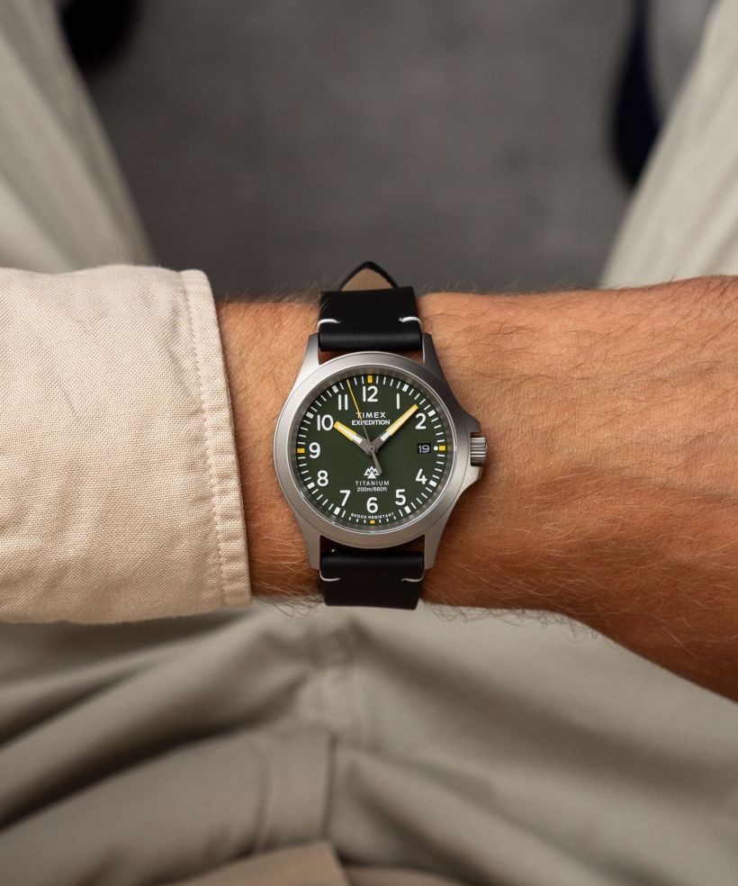 Годинник Чоловічий Timex Expedition Titanium Quartz