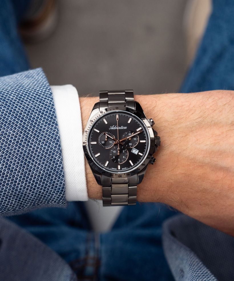 Годинник Чоловічий Adriatica Classic Chronograph