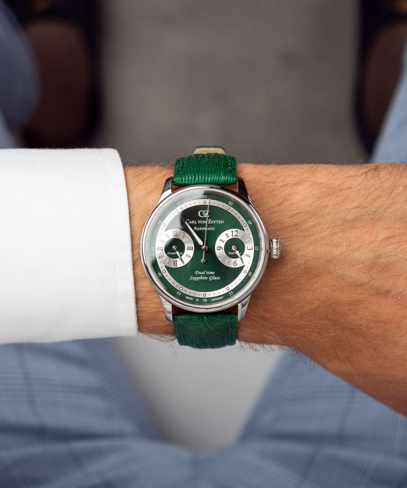 Годинник Чоловічий Carl von Zeyten Schönmünzach Automatic Dual Time