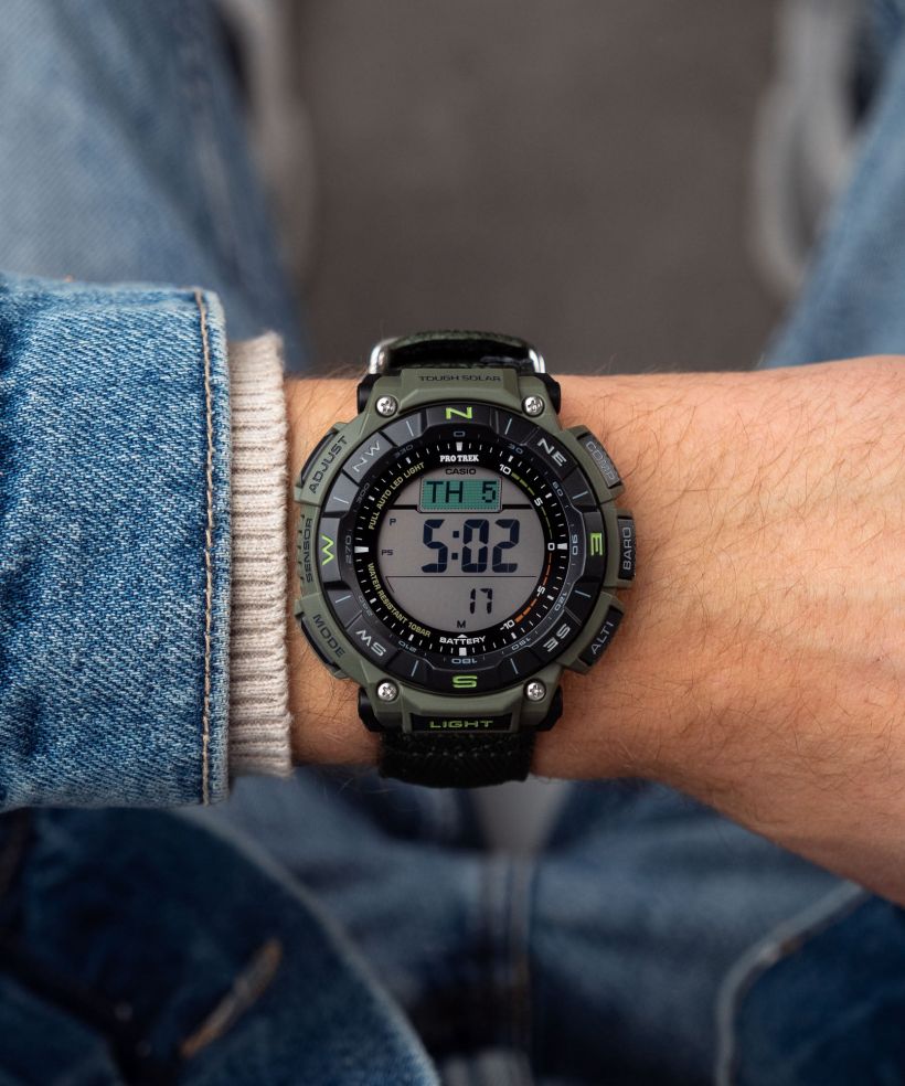 Годинник Чоловічий Protrek PRG-340 Series Solar Chronograph