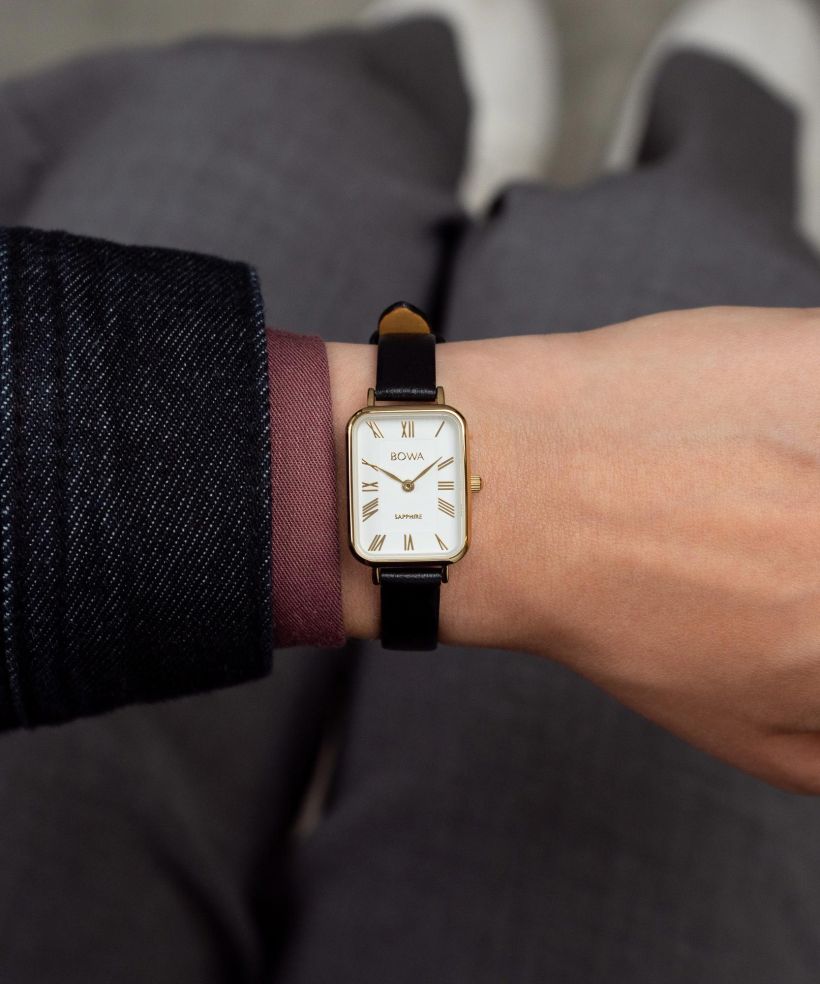 Годинник Жіночий BOWA Dubai White Black-Tone 20
