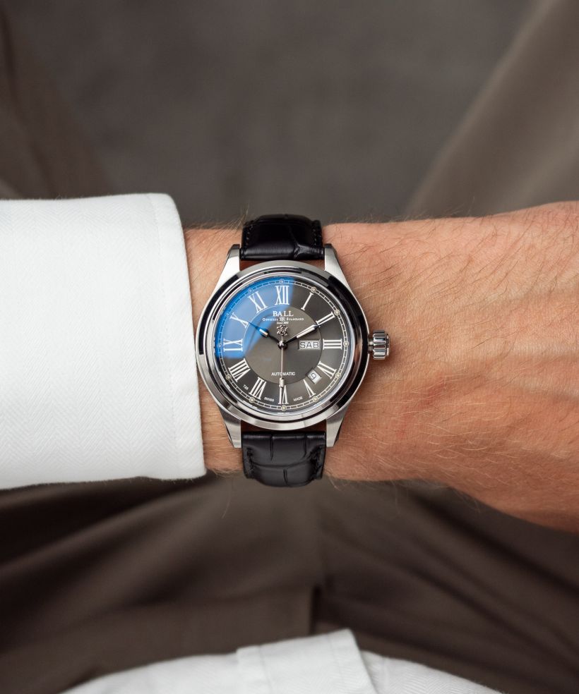 Годинник Чоловічий Ball Trainmaster Roman Automatic