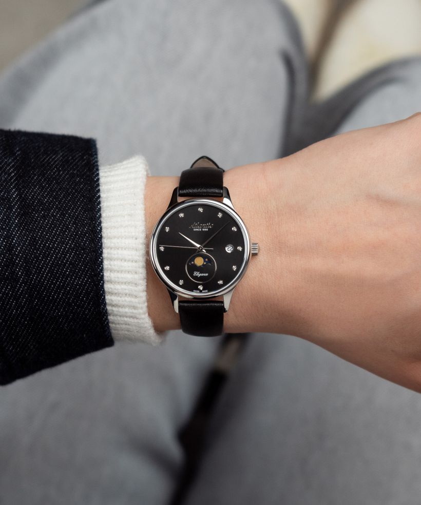 Годинник Жіночий Atlantic Elegance Moonphase