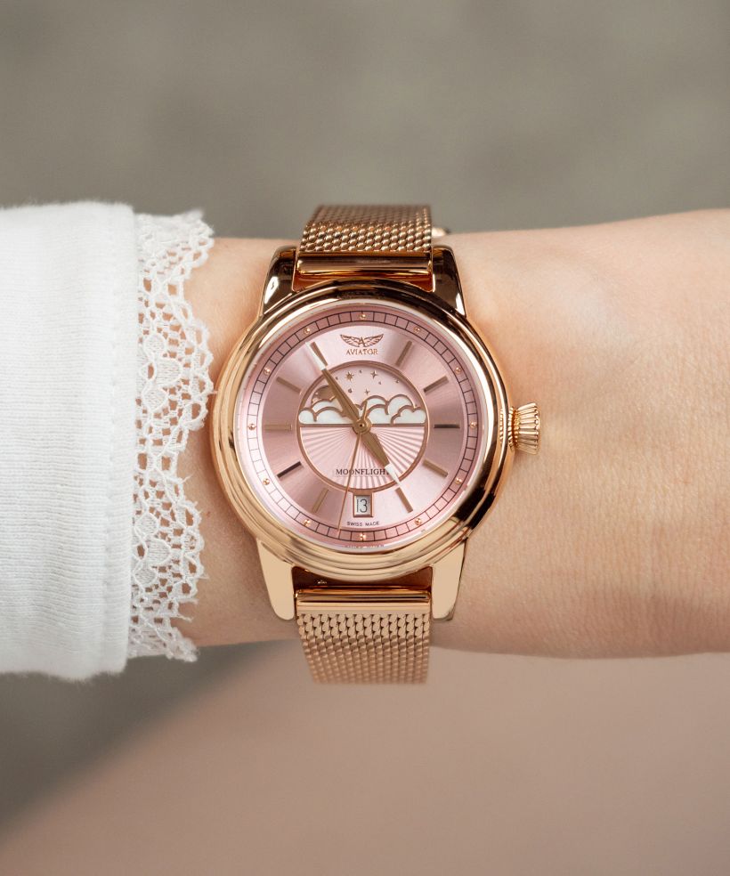 Годинник Жіночий Aviator Douglas Moonflight Limited Edition