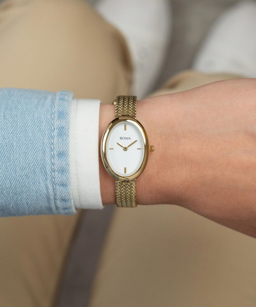 Годинник Жіночий BOWA Oslo White-Gold Mesh 23