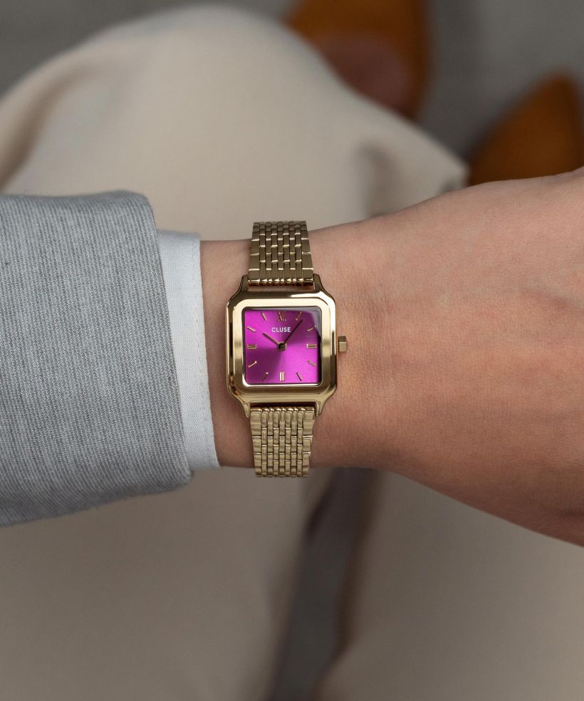 Годинник Жіночий Cluse Gracieuse Petite Steel Fuchsia Pink